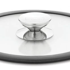Berndes Glasdeckel Mit Schwarzem Silikonrand