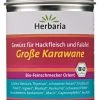 Herbaria Große Karawane, Gewürz Für Hackfleisch Und Falafel -KitchenAid shop BioFein Orient GrosseKarawane M Dose xl 1