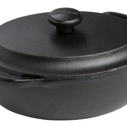 Skeppshult Bräter Oval 2 Liter Mit Gusseisendeckel
