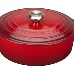 Le Creuset Bräter Signature Oval In Kirschrot