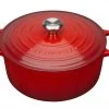 Le Creuset Bräter Signature Rund In Kirschrot