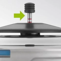 Kuhn Rikon Schnellkochtopf Seitengriffmodell Duromatic Inox -KitchenAid shop Duromatic pressure indicator l