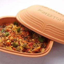 Römertopf Modern Look Groß -KitchenAid shop Gem seragout mit Hackfleisch Juli 2013 1 l