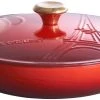 Le Creuset Gourmet-Profitopf Eiffelturm In Kirschrot -KitchenAid shop Gourmet Profitopf 30cm kirschrot