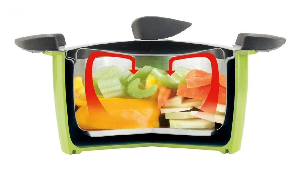 Kuhn Rikon Hotpan Servierkochtopf In Rot, 5 L 6 Kuhn Rikon Hotpan Servierkochtopf In Rot, 5 L – Bild 4