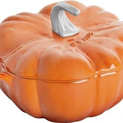 Staub Kürbis Cocotte In Zimt Mit Edelstahl-Knauf