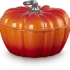 Le Creuset Kürbis-Bräter Signature 24 Cm In Ofenrot -KitchenAid shop LC 20220602 HL PS FS 21238240902430 001