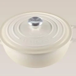 Le Creuset Familientopf La Marmite Aus Gusseisen In Meringue -KitchenAid shop LC La Marmite Familientopf 1
