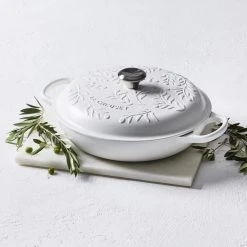 Le Creuset Gourmet-Profitopf Signature In Olive -KitchenAid shop LECREUSET 09 02 22 5627