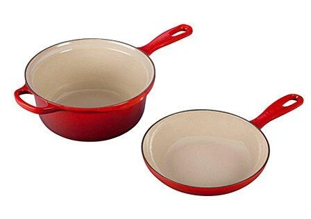 Le Creuset Marmitout In Kirschrot 2 In 1 4 Le Creuset Marmitout In Kirschrot 2 In 1 – Bild 2