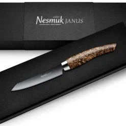 Nesmuk Officemesser Janus In Karelische Maserbirke -KitchenAid shop Nesmuk JANUS office karelian birch burl case neu l