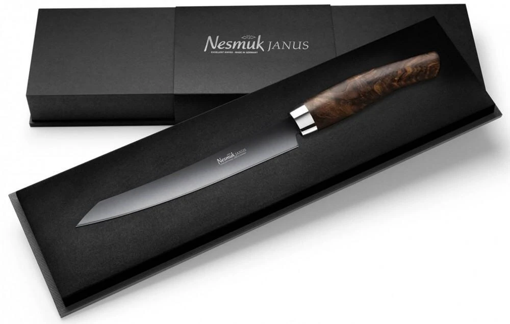 Nesmuk Officemesser Janus In Walnuss Maser 4 Nesmuk Officemesser Janus In Walnuss Maser – Bild 2