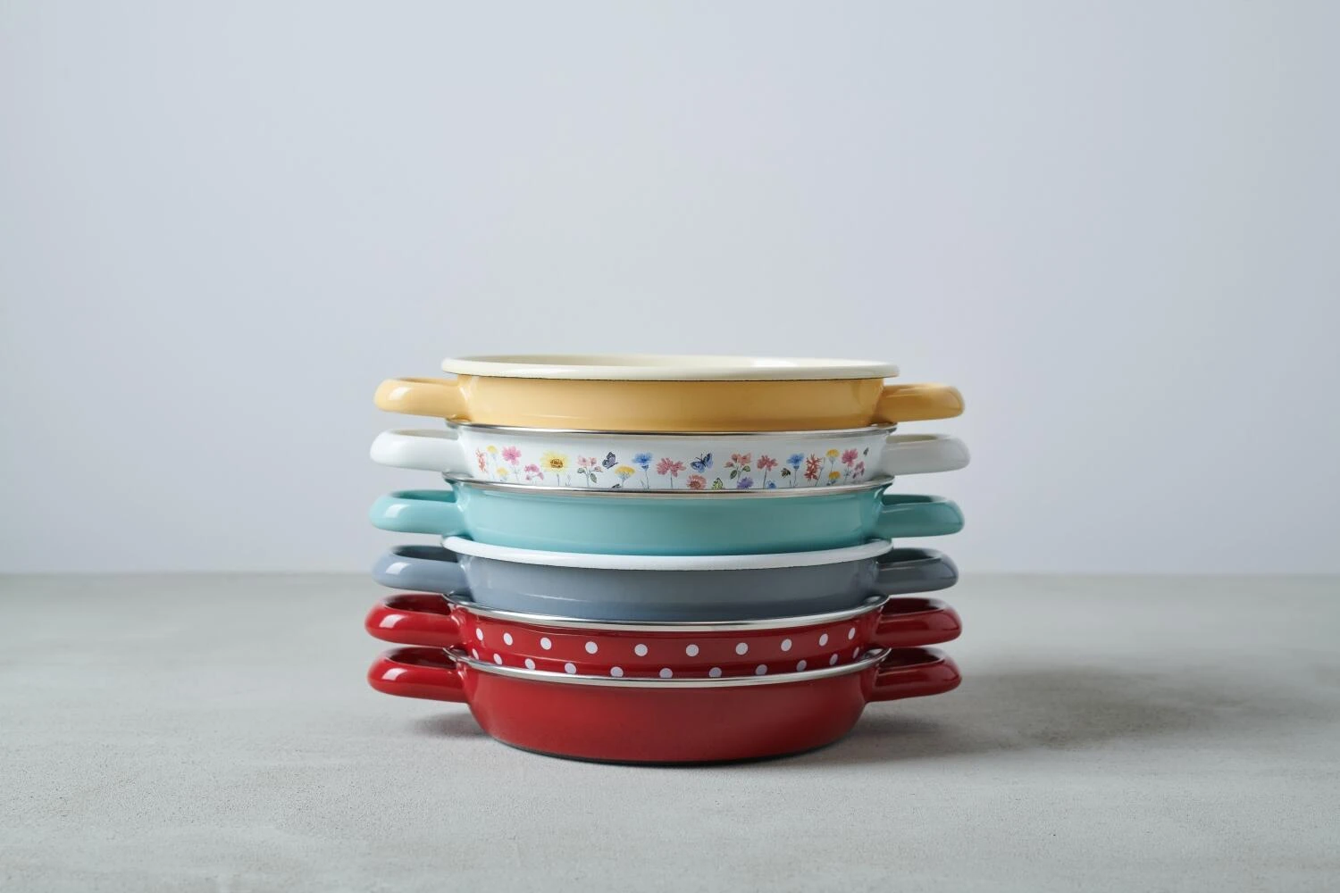 Riess Emaille Riess Servierpfanne Aus Emaille In Goldgelb 6 Riess Emaille Riess Servierpfanne Aus Emaille In Goldgelb – Bild 4