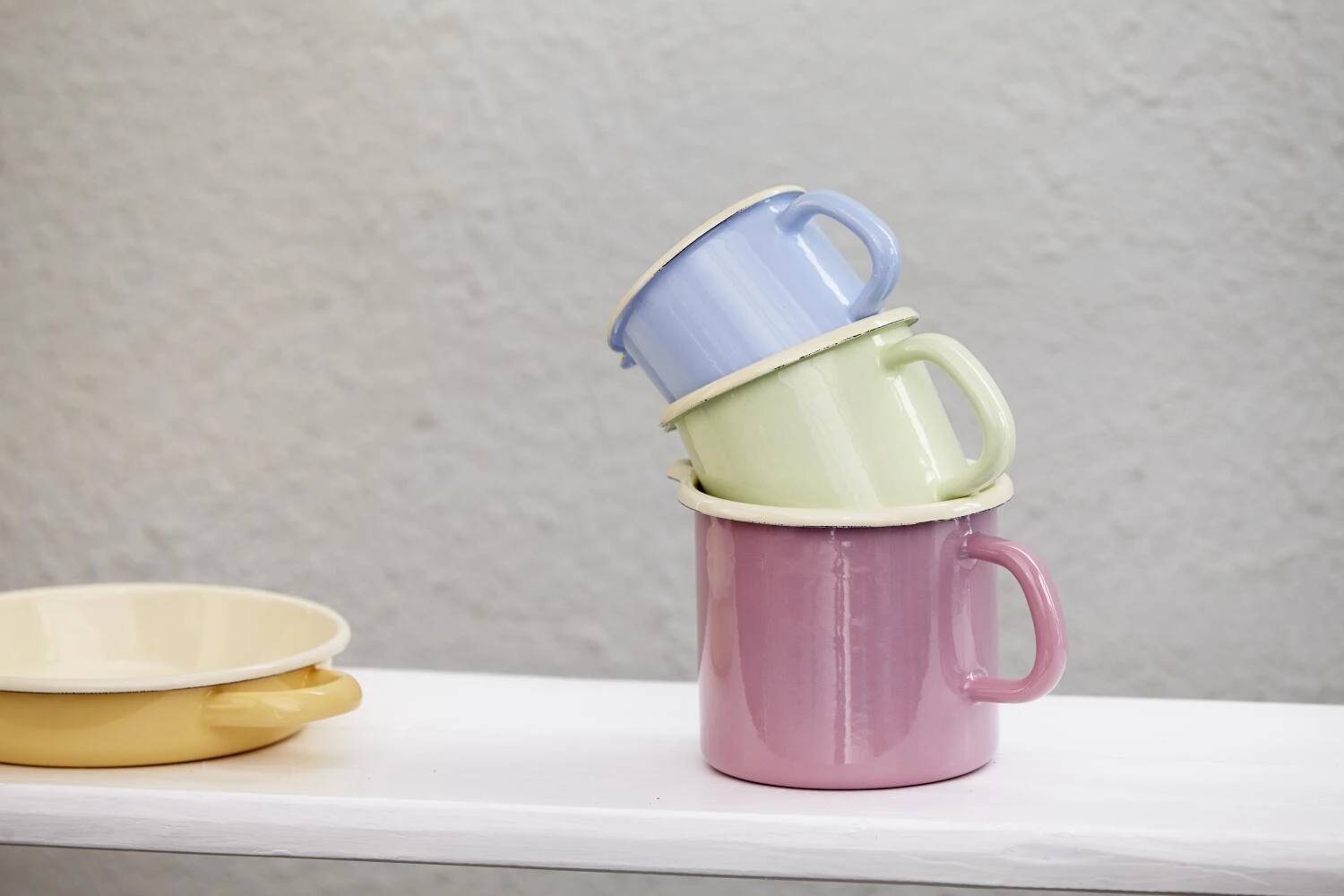 Riess Emaille Riess Schnabeltopf Aus Emaille In Nilgrün 5 Riess Emaille Riess Schnabeltopf Aus Emaille In Nilgrün – Bild 3