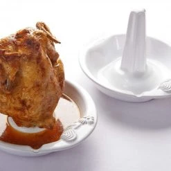 Römertopf Hähnchenbräter Chicko Weiß -KitchenAid shop RT Impressionen Bild 39 Chicko mit und ohne H hnchen 1 l