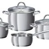 SSW Topfset Lollo Rosso, 4-teilig 1 SSW Topfset Lollo Rosso, 4-teilig -KitchenAid shop SSW 400093 300dpi