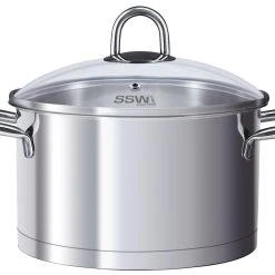 SSW Kochtopf Profi Star Mit Glasdeckel