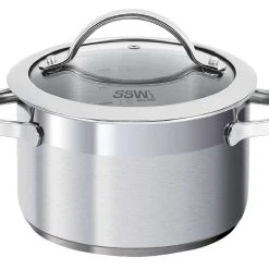 SSW Kochtopf Pulpo Mit Glasdeckel
