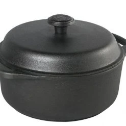 Skeppshult Bräter Rund Mit Gusseisendeckel