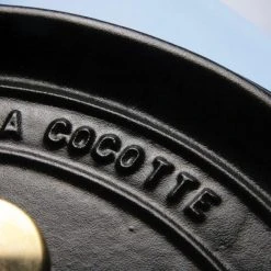 Staub Cocotte Rund Aus Gusseisen In Schwarz -KitchenAid shop Staub cocotte schwarz 4 l