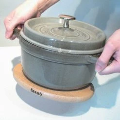 Staub Cocotte Rund Aus Gusseisen In Graphitgrau -KitchenAid shop caro ddp