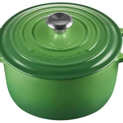 Le Creuset Hoher Bräter Signature Rund In Bamboo Green