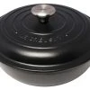 Le Creuset Stew Pot Signature In Schwarz