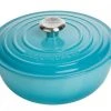 Le Creuset Familientopf La Marmite Aus Gusseisen In Karibik, 26 Cm -KitchenAid shop web marmite karibik